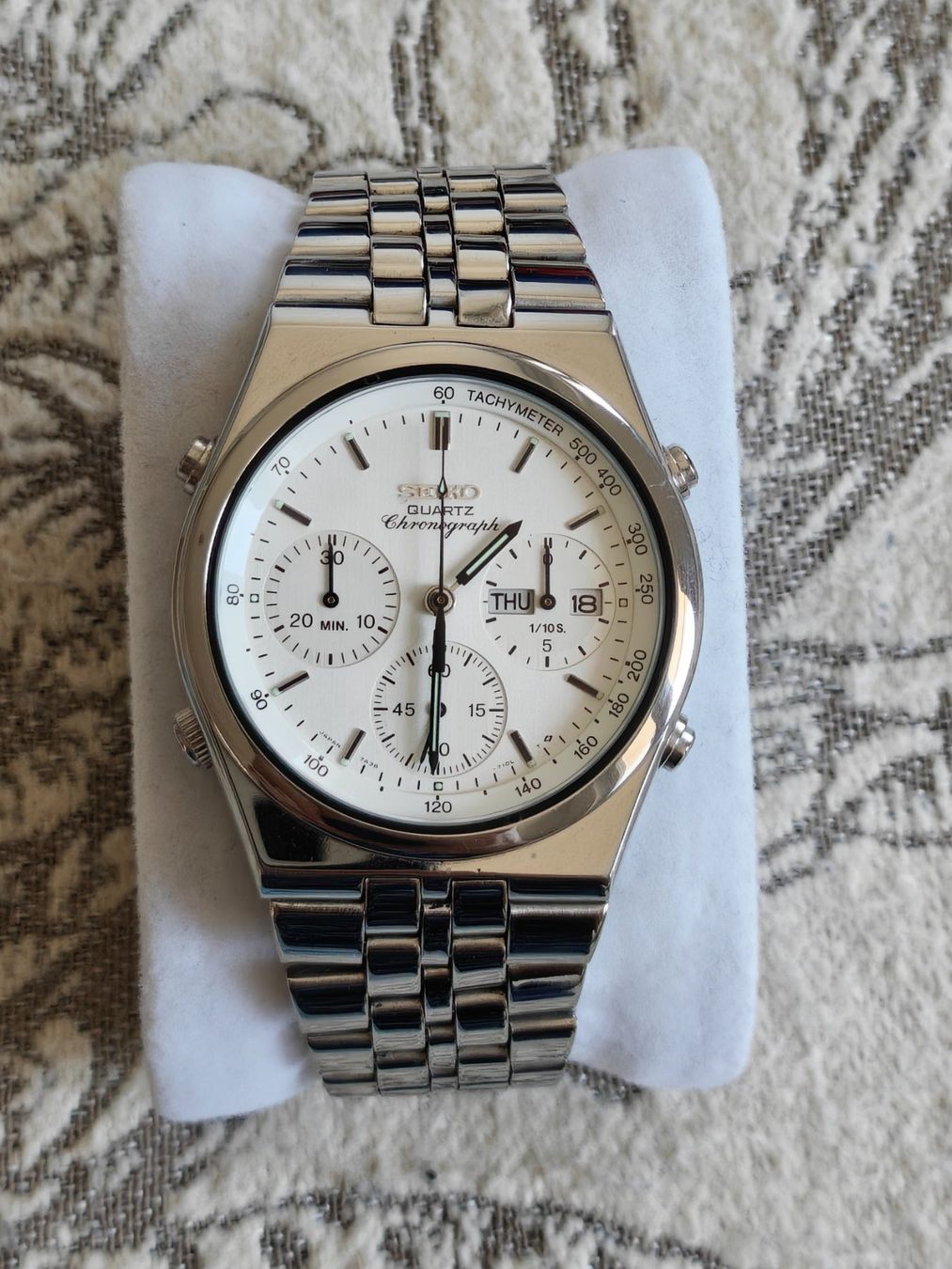 Seiko Orologi: SEIKO Quartz Chronograph 1987 – Usato da Winterthur venduto da Rhomberg1