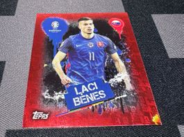Topps Uefa Euro EM 2024 TOPPS FOIL SVK 3 Laci Benes