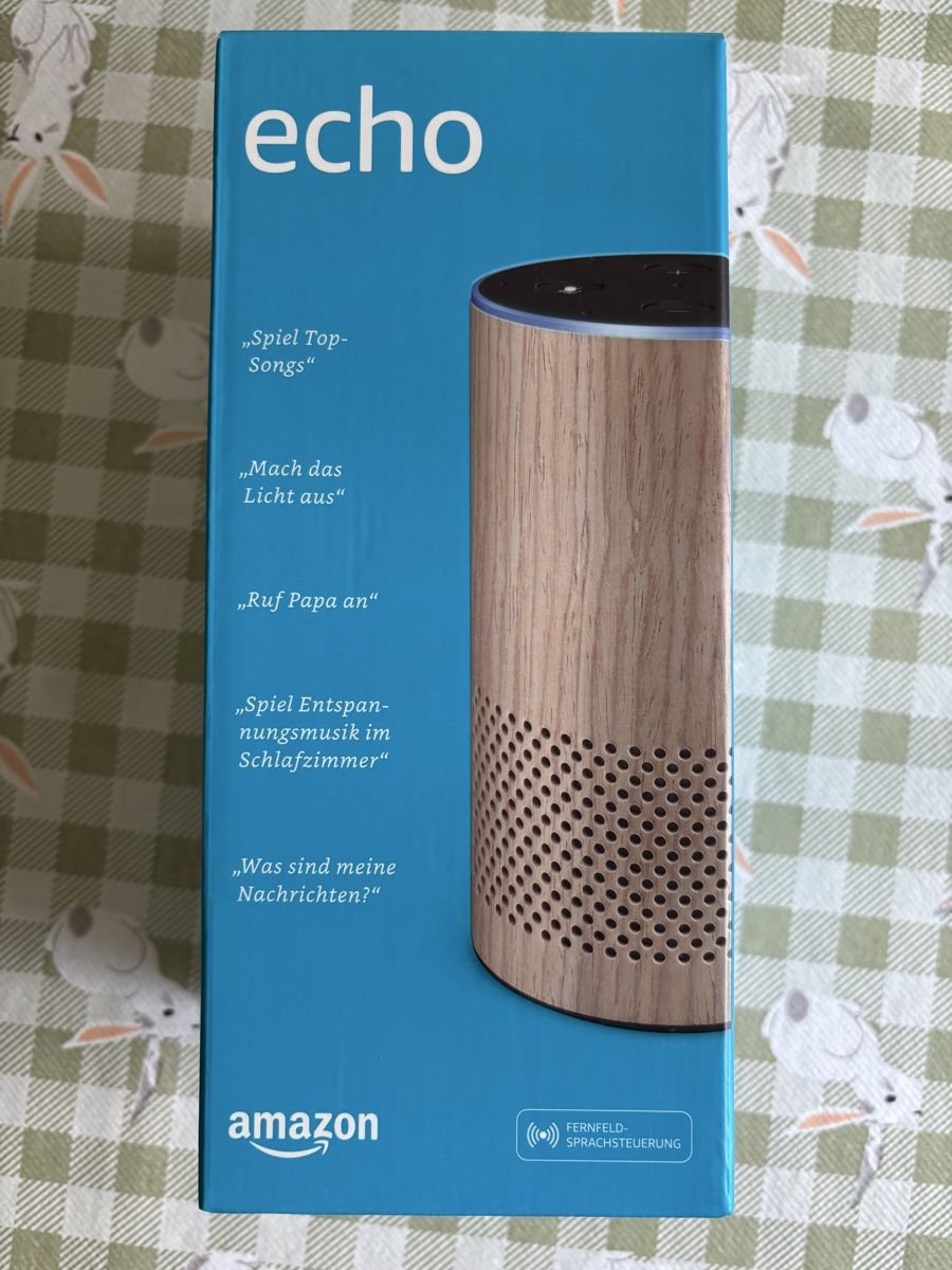 Amazon Haut-parleurs: Amazon Echo (2. Generation), nussbaum – Neuf avec emballage d'origine à Jona par WaJaggi