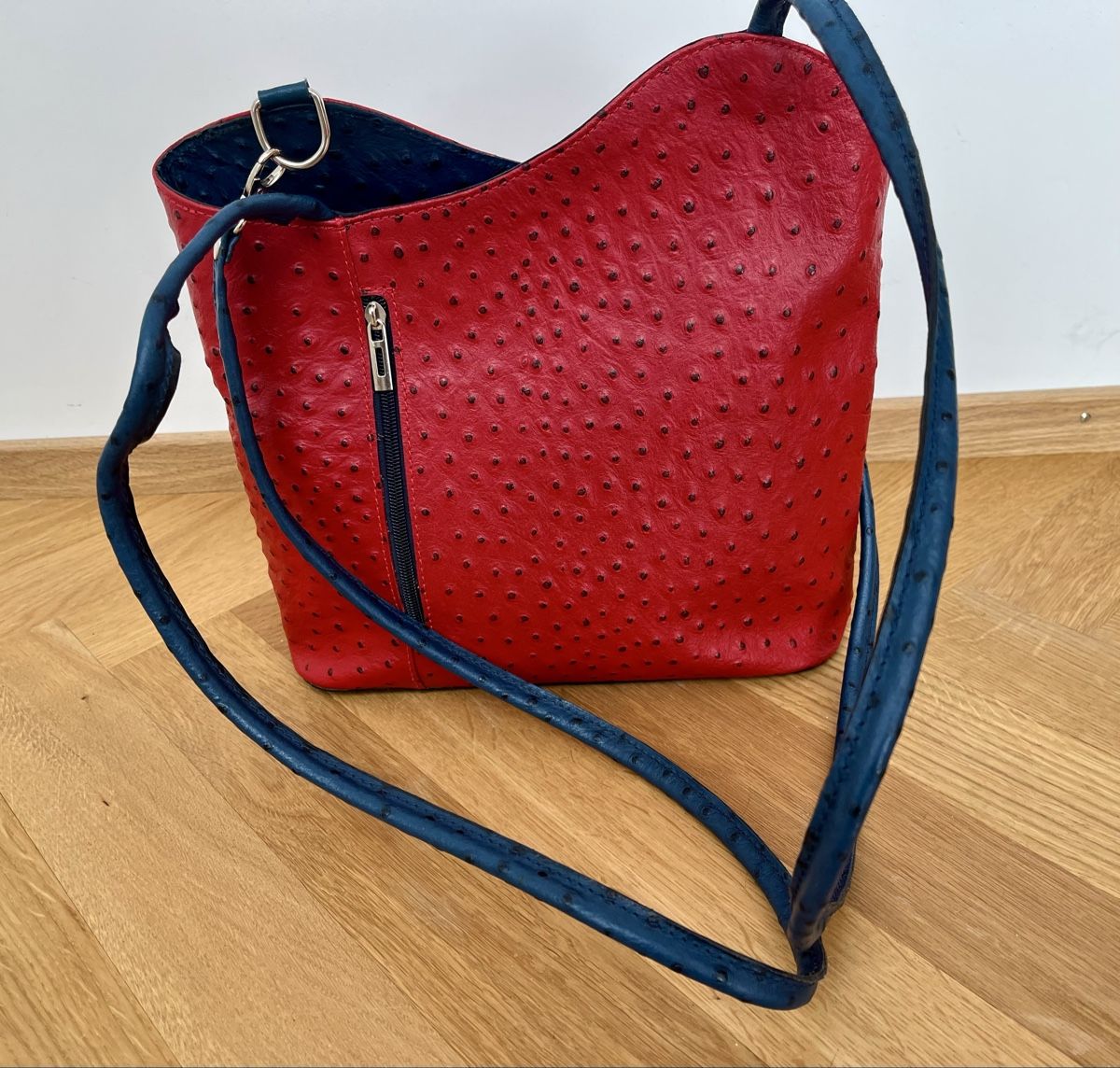 Borse da donna: Handtasche aus Straussenleder – Usato da Oltingen venduto da ugradel 2