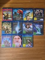 Verkaufe kleine Blu-ray Sammlung mit 10 Filmen, teilweise 3D