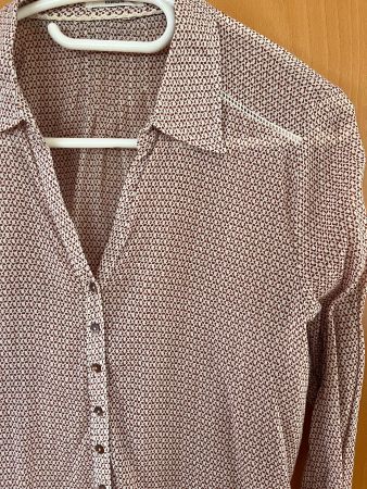 Bluse, leicht transparent Gr.38, Opus
