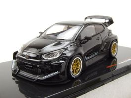 Toyota Yaris GR Pandem RHD schwarz / Carbon / Decor     1:43
