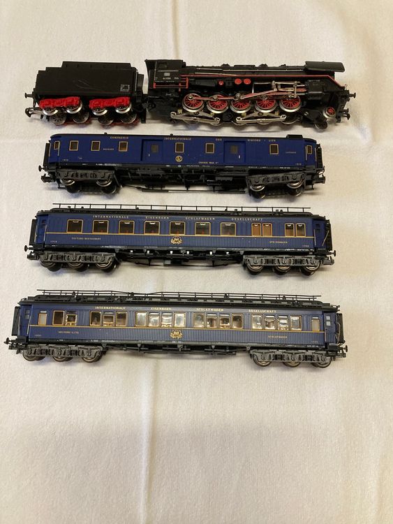 Lot De Trains Jouef – Loco BB9201, Loco Vapeur 708 + Wagons Divers – Vintage France – Occasion