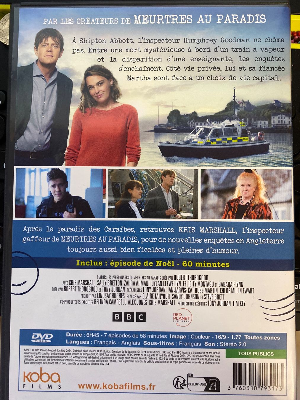 Tutti i DVDs: Mystères au Paradis Saison 2 DVD 7 épisodes – Usato da Le Brassus venduto da cinema13 1