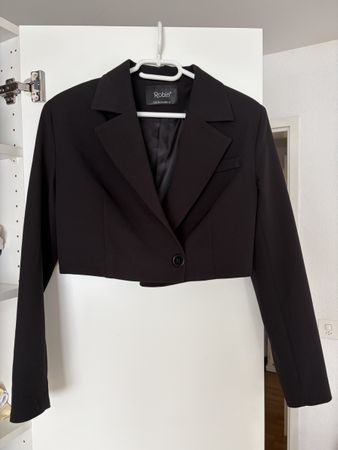 Robin Blazer Kurz schwarz Grösse S 
