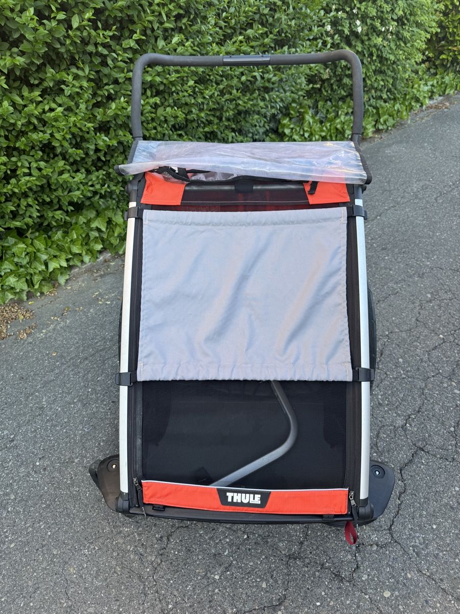 Thule Rimorchi: Thule Kinderwagen Anhänger Velo – Usato da Dintikon venduto da jet_q5xl