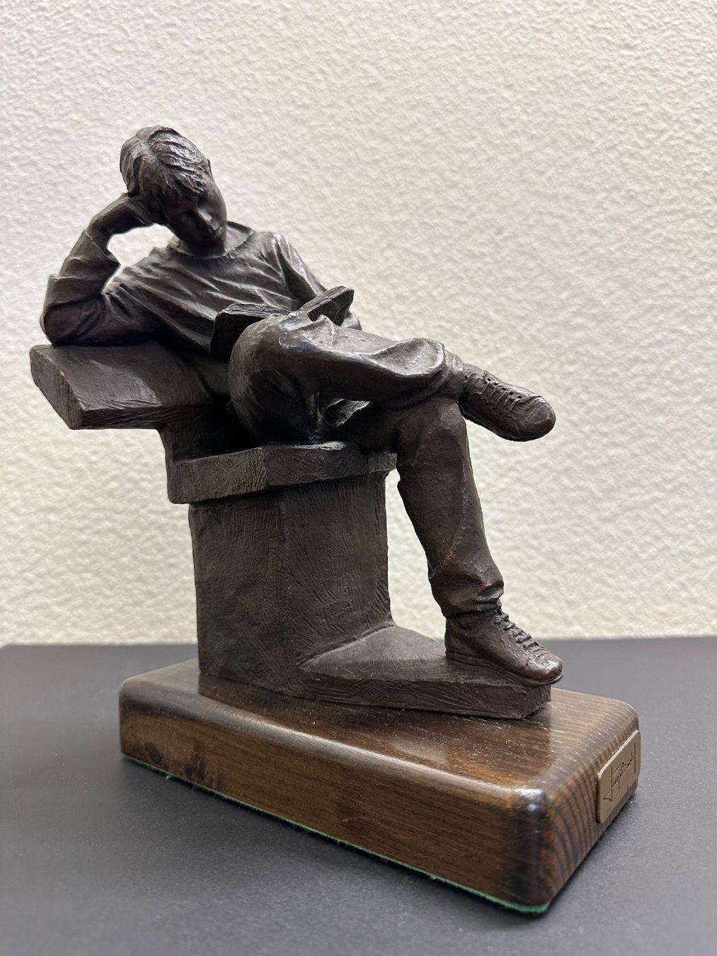 Sculture & Statue: Lesender von Josep Bofill – Usato da Basel venduto da Pulcinella34