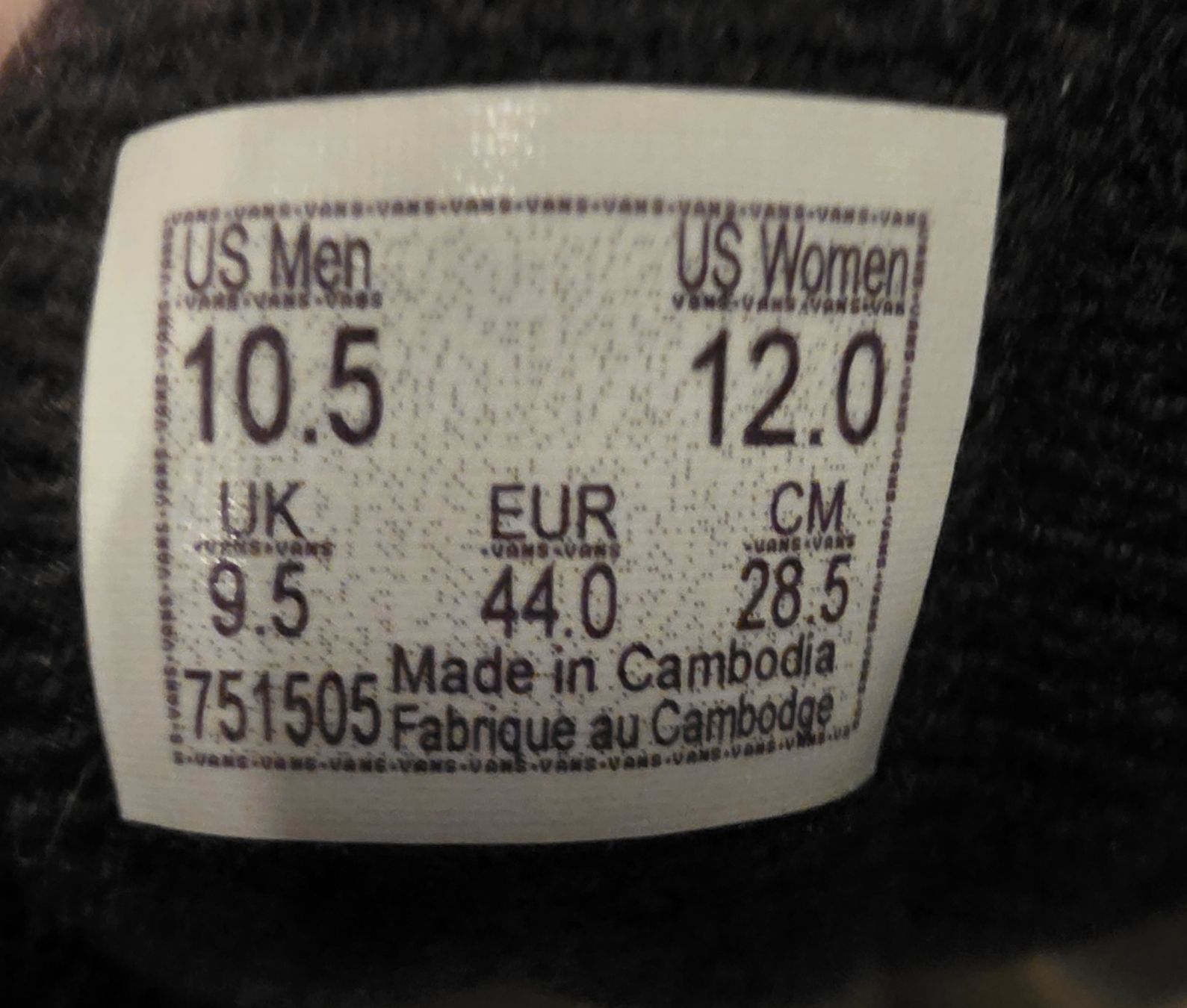 Vans Herrenschuhe: Vans Old Skool der Grösse 44 – Neu (gemäss Beschreibung) aus Embrach von Flyroebi 2