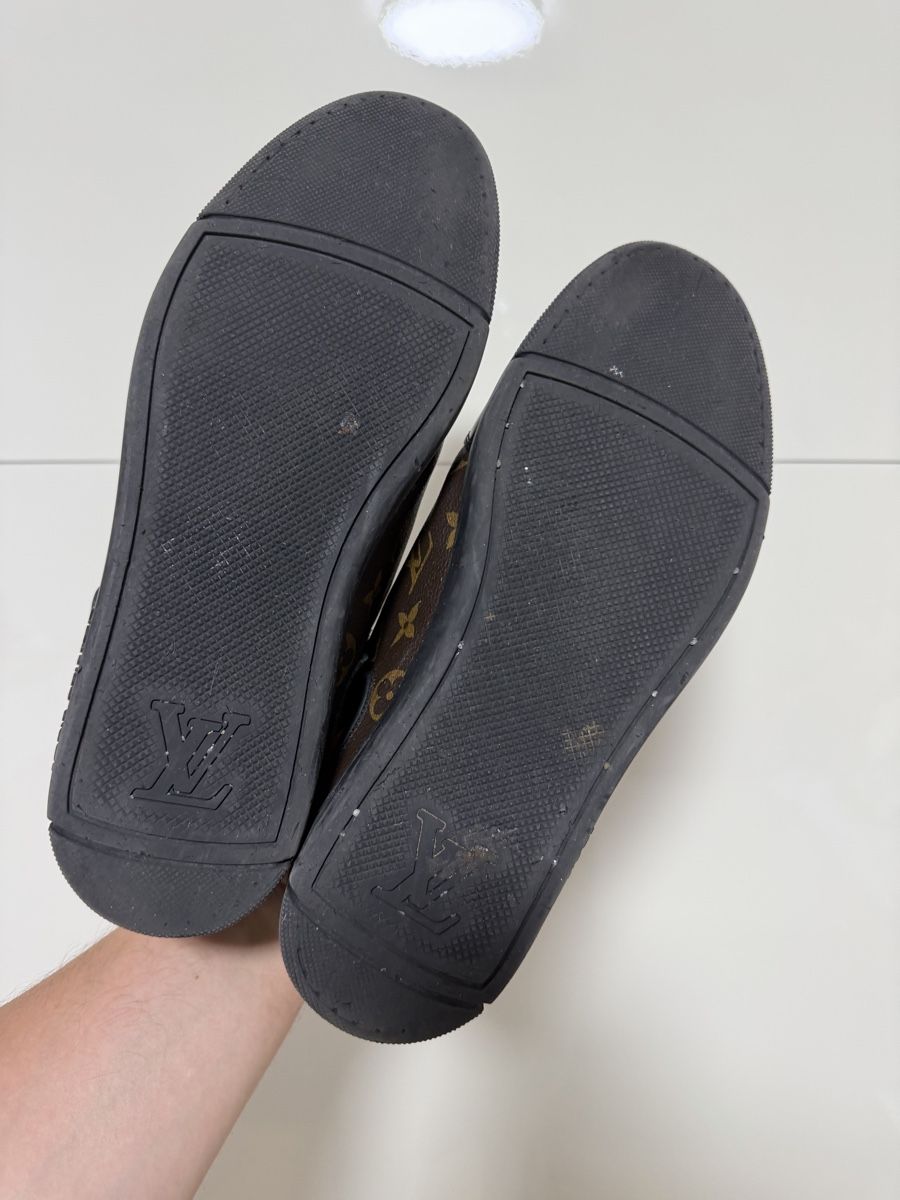 Herrenschuhe: Louis Vuitton Sneakers braun/schwarz Grösse 8  – Gebraucht aus Niederbipp von yar_tf6f 3