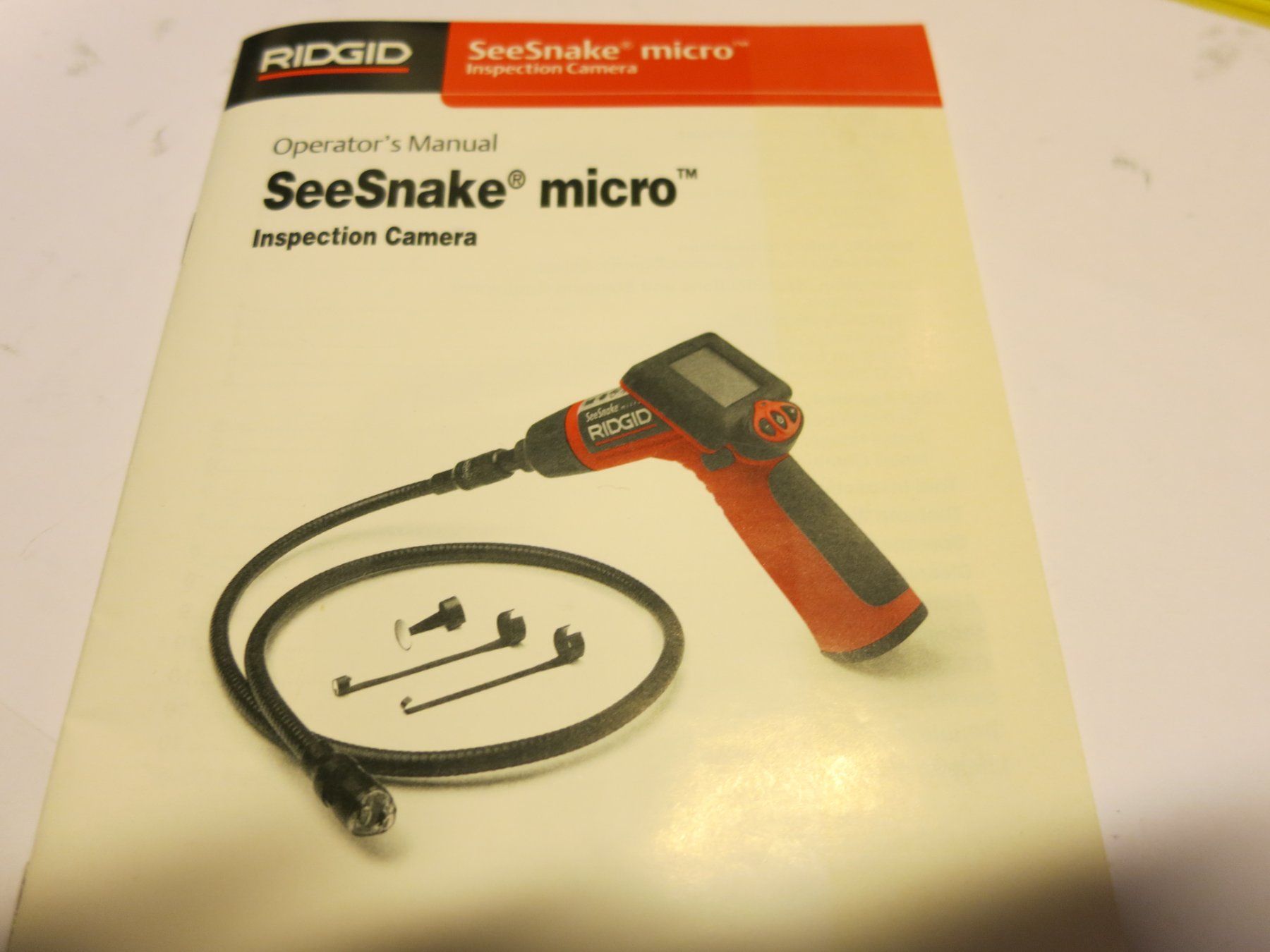 Ridgid Tutti gli attrezzi: RIDGID ENDOSKOPKAMERA SEESNAKE MICRO – Usato da Windisch venduto da MarcelS01 9