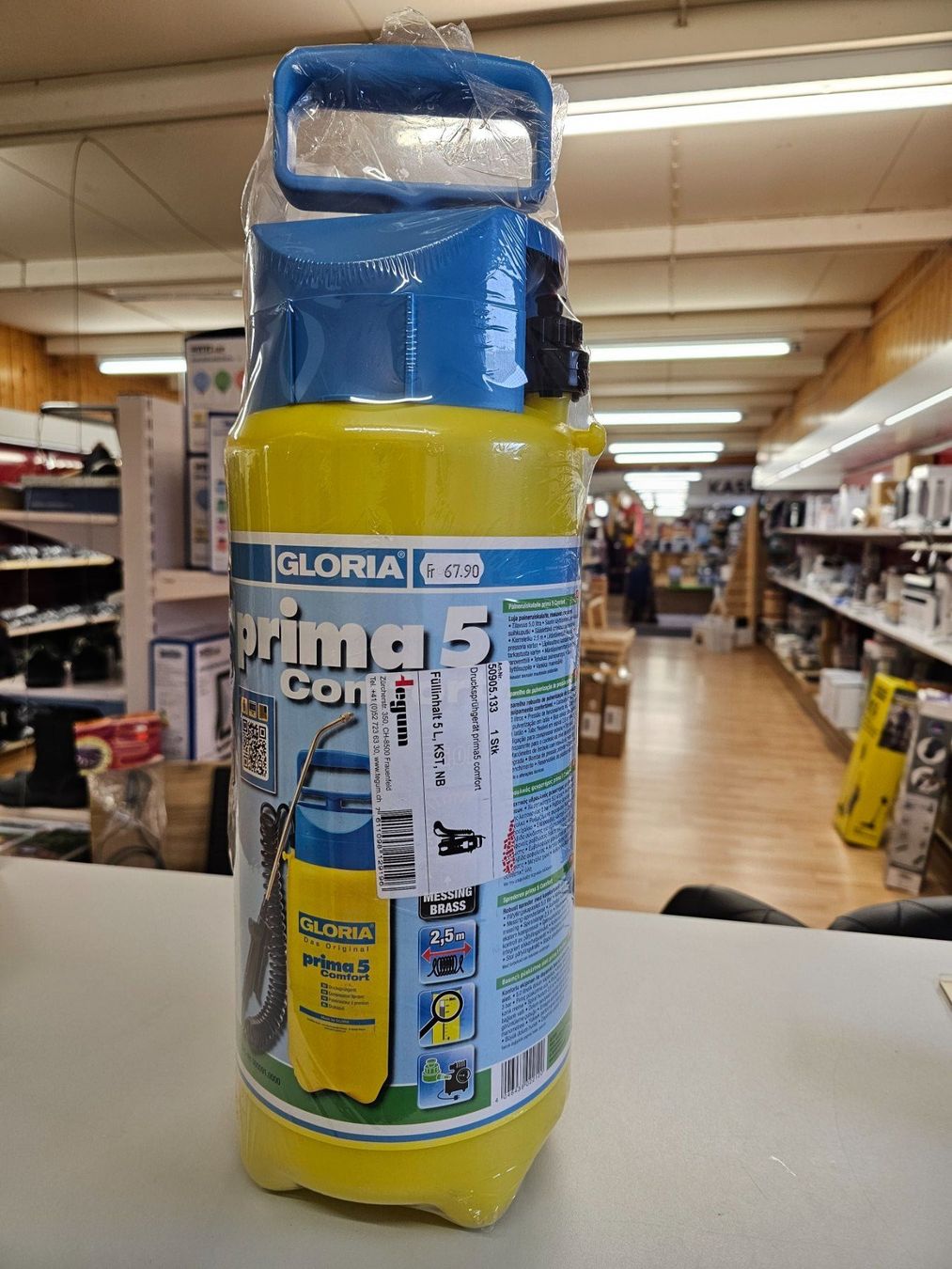 Technique médicale: Gloria Drucksprühgerät prima 5 Comfort ab Fr. 1.- – Neuf avec emballage d'origine à Koppigen par Bracher_Mail-House