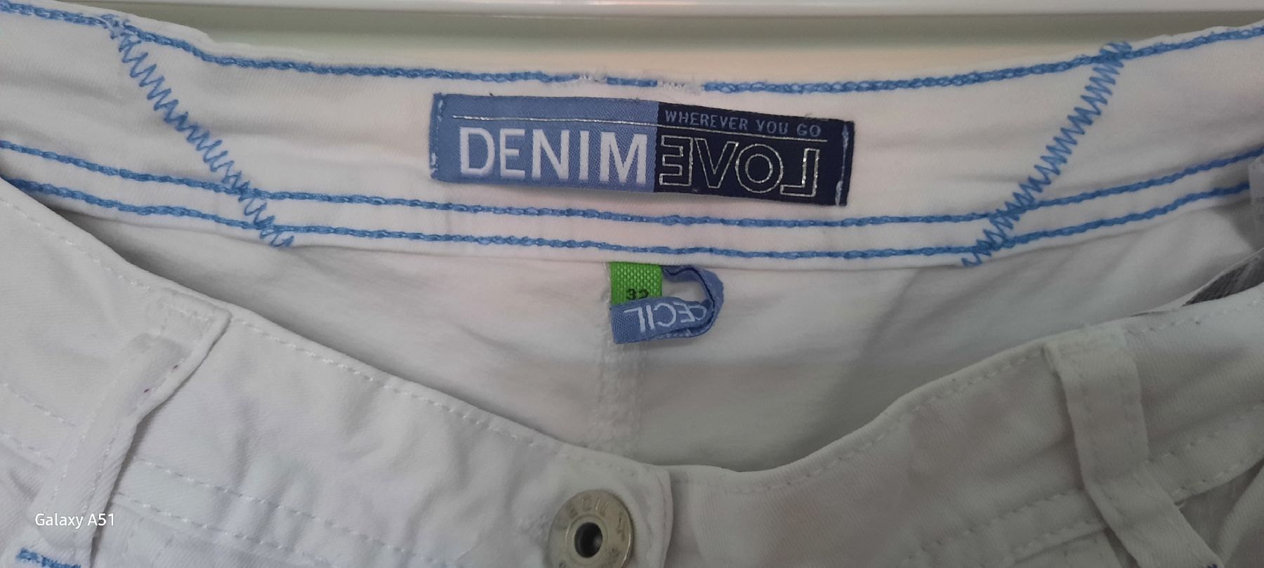 Cecil Jeans: CECIL Sommerjeans weiss Gr 32/26 – Usato da Wädenswil venduto da H2H_Secondhandshop 2