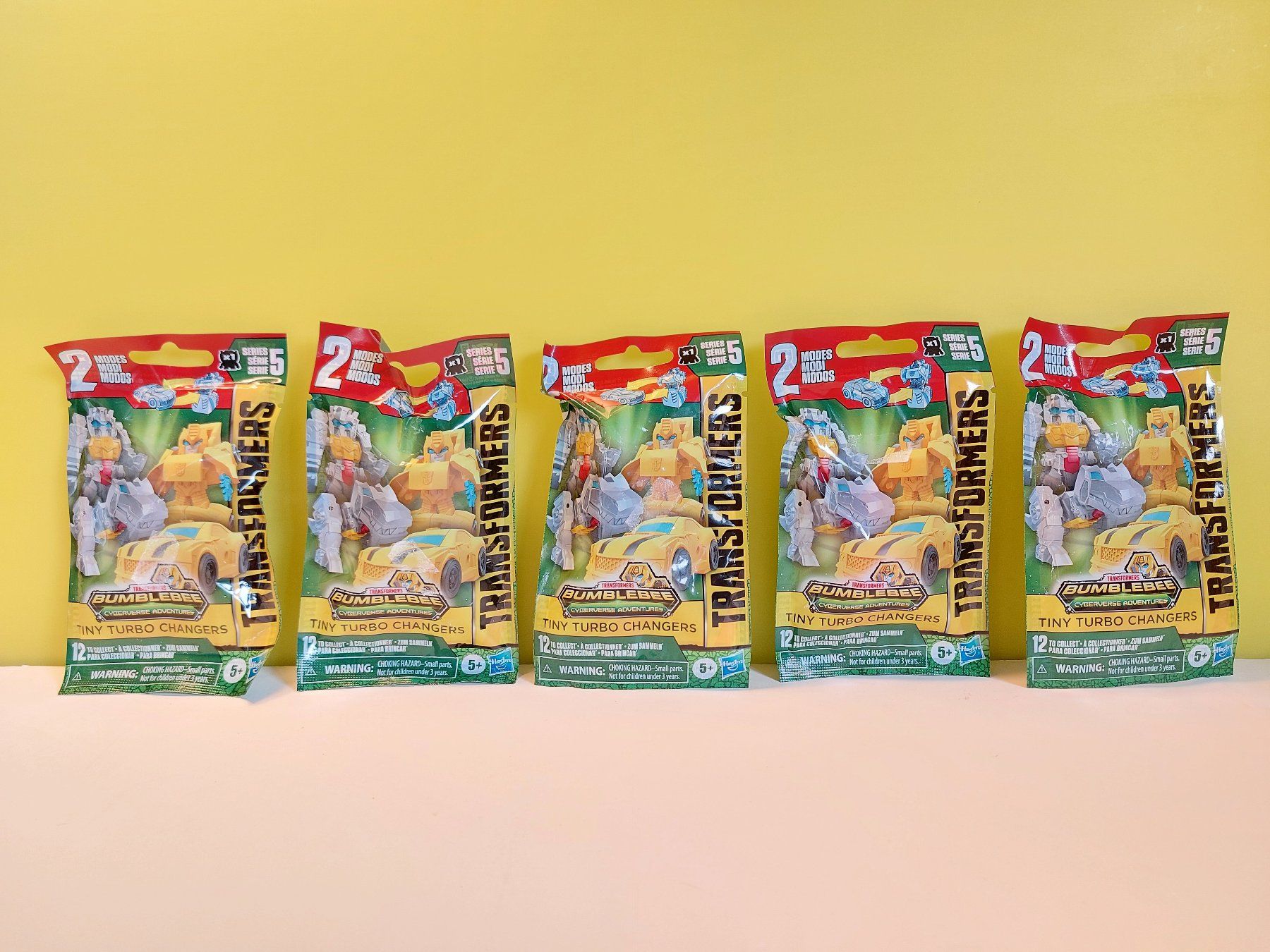Hasbro Spielzeuge: Transformers 5x Sammelfiguren von Hasbro - NEU – Neu und originalverpackt aus St.Gallen von TinasBauundSpiel