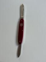 Victorinox Taschenmesser rot zwei Klingen gebraucht(2S4)