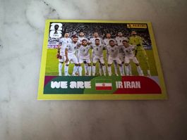 Panini Sticker Iran Team Fussball WM 2026 IRN 13
