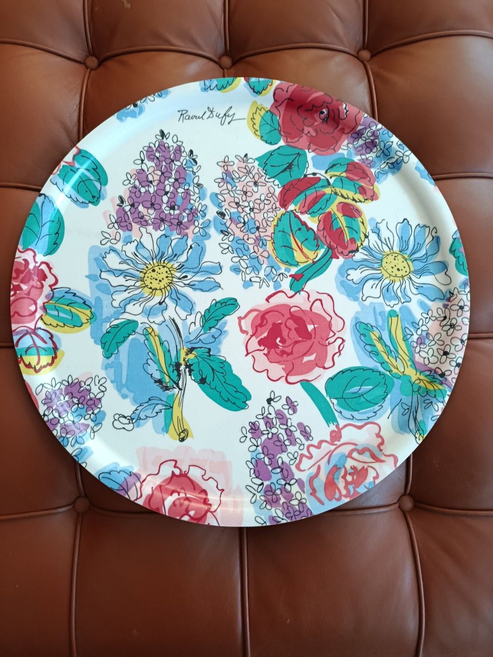 Servierplatten: Raoul Dufy Tablett – Gebraucht aus Zürich von timeless.tones
