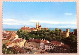 Neuchâtel, La Collégiale et le Château