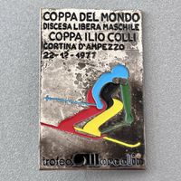 Coupe du monde de ski Cortina d’Ampezzo 1977 Italie