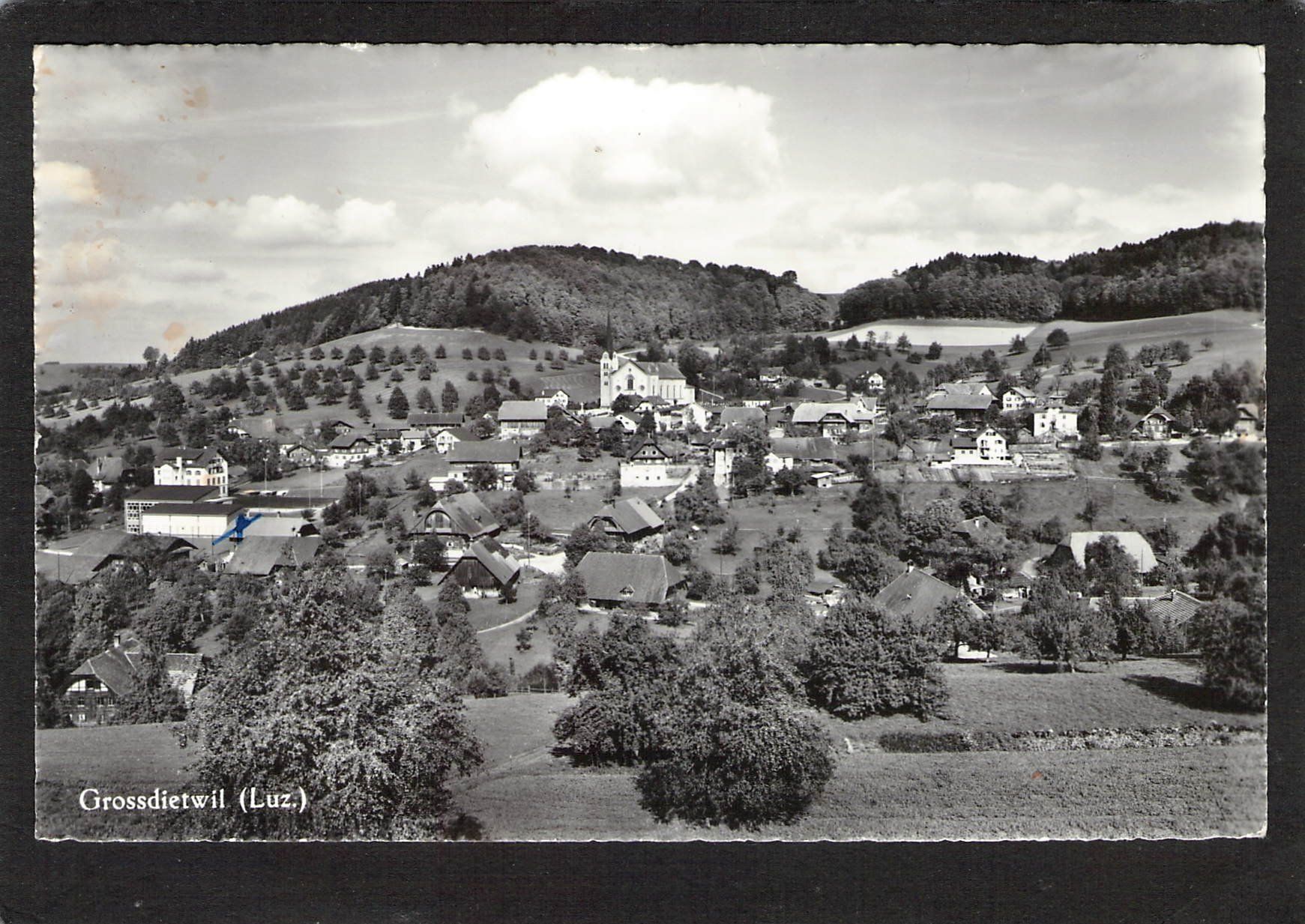 Cartoline postali: #Grossdietwil LU , gel. 1964 – Usato da Reichenburg venduto da Pipo-67