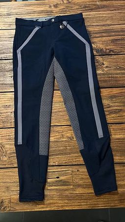 Reithose 152 dunkelblau 
