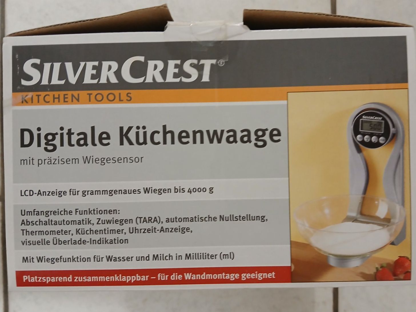 SilverCrest Küchenwaagen: Digitale Küchenwaage Silver Crest – Neu (gemäss Beschreibung) aus Pfaffnau von lar_nw2l 2