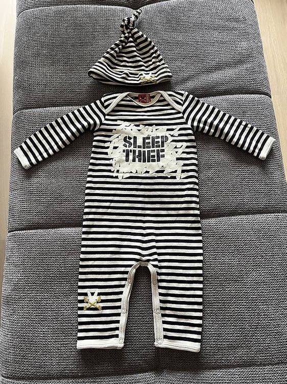5-in-1 Baby Overall Set - Strampler Mit Mütze Und Handschuhen Für Neugeborene