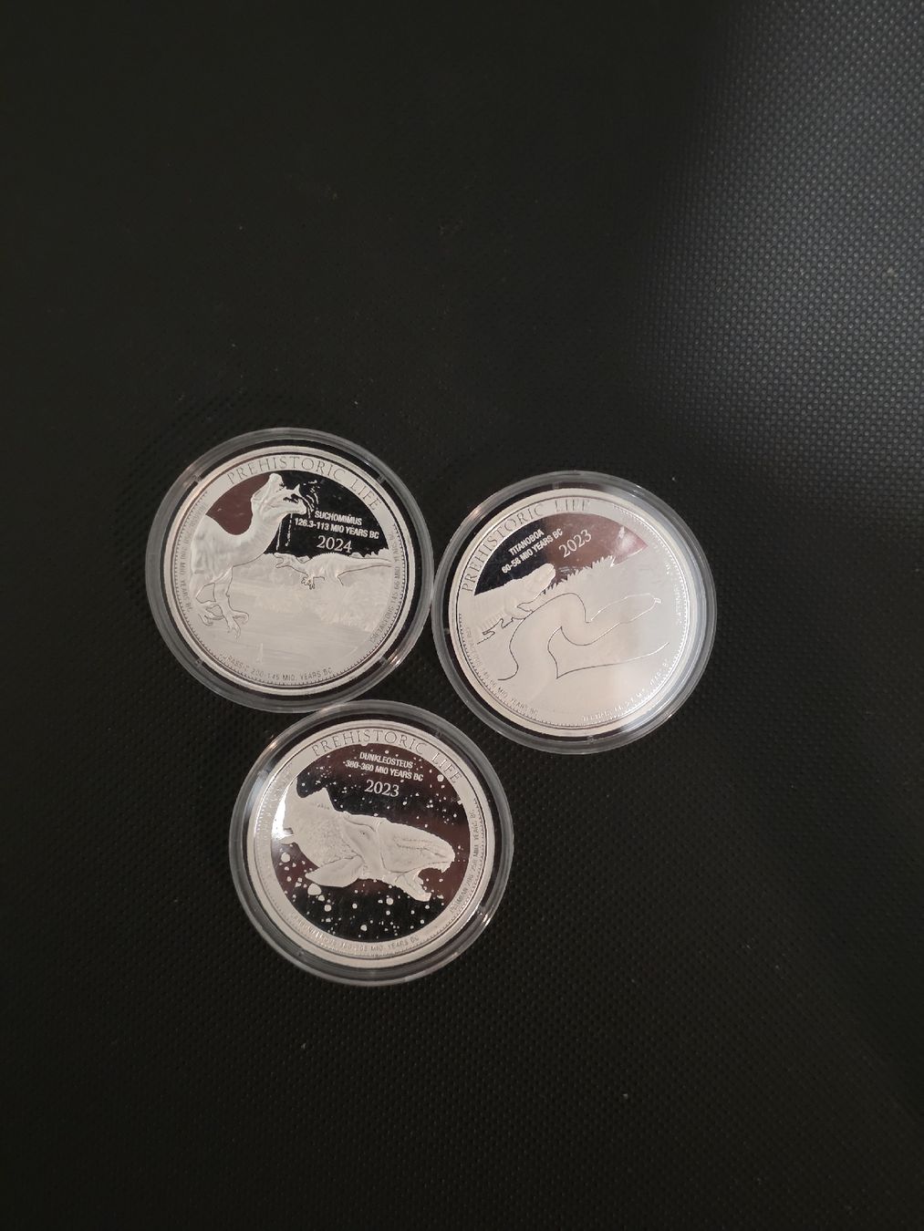 Alle Münzen: Silber Unzen Prehistoric – Neu und originalverpackt aus Mauren von MonsterxD