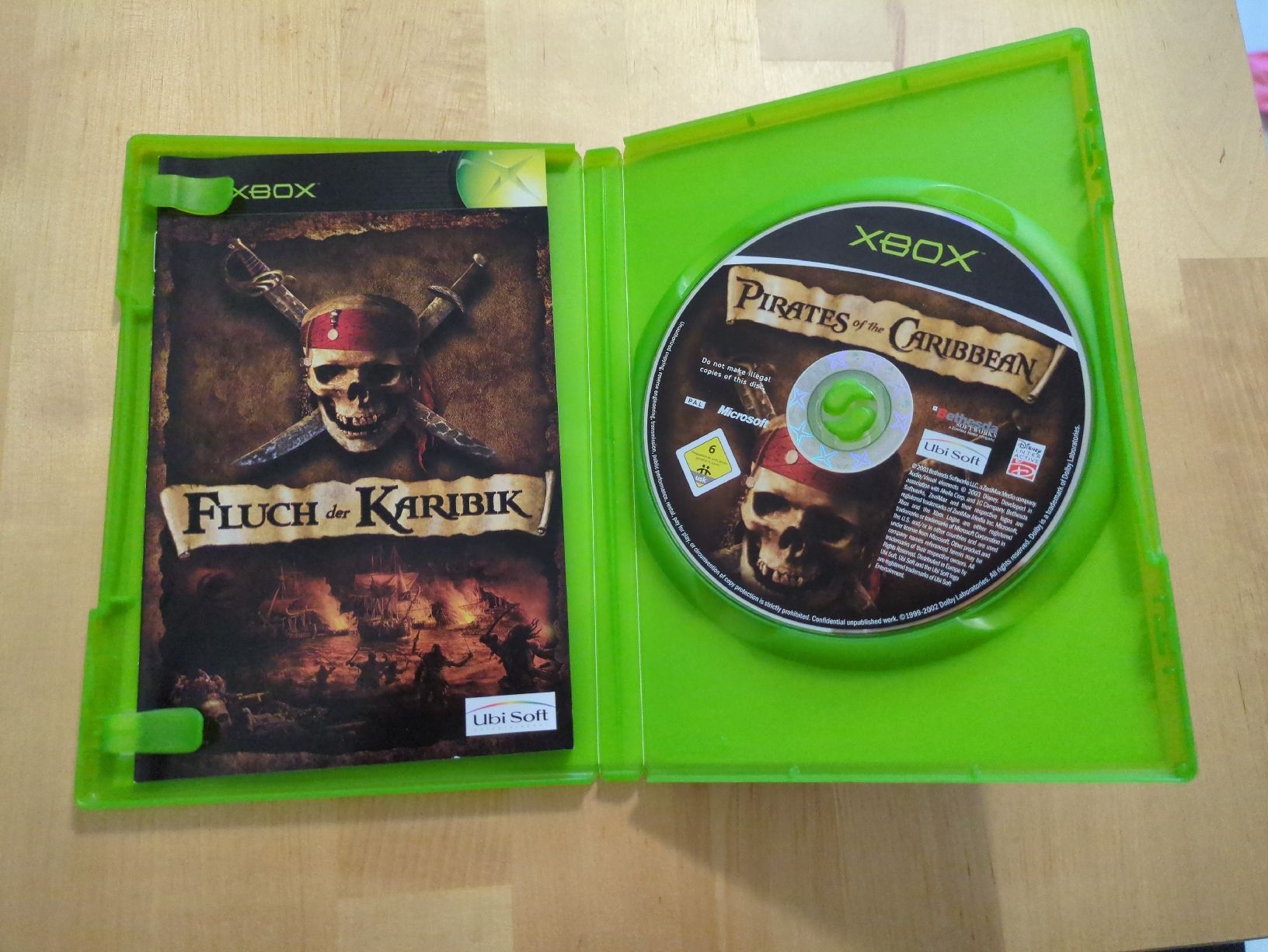 Microsoft Giochi: Xbox Fluch der Karibik - Pirates des Caraïbes – Usato da Genève venduto da ims1 1