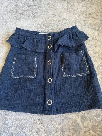 Mango Minirock Gr.S, dunkelblau, neuwertig, Sommerrock!