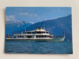 Alte Ansichtskarte MS Beatus Thunersee