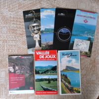 Konvolut Vallée de Joux VD / vintage Prospekt 1967