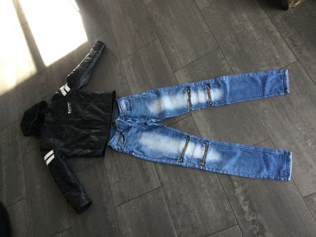 Coole Jacke & Jeans im Set