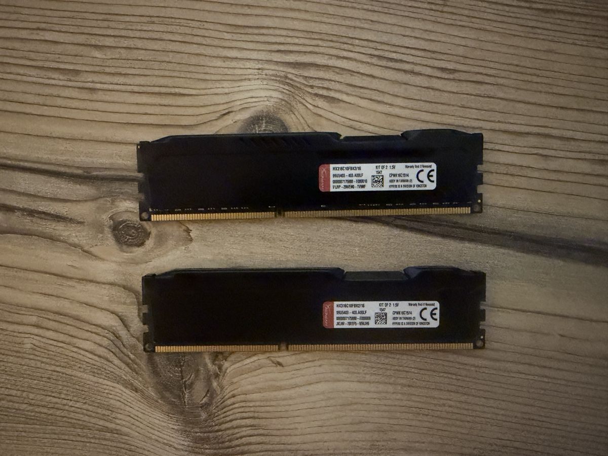 Componenti elettronici: RAM Kingston HyperX FURY – Usato da Liebistorf venduto da Latour 1