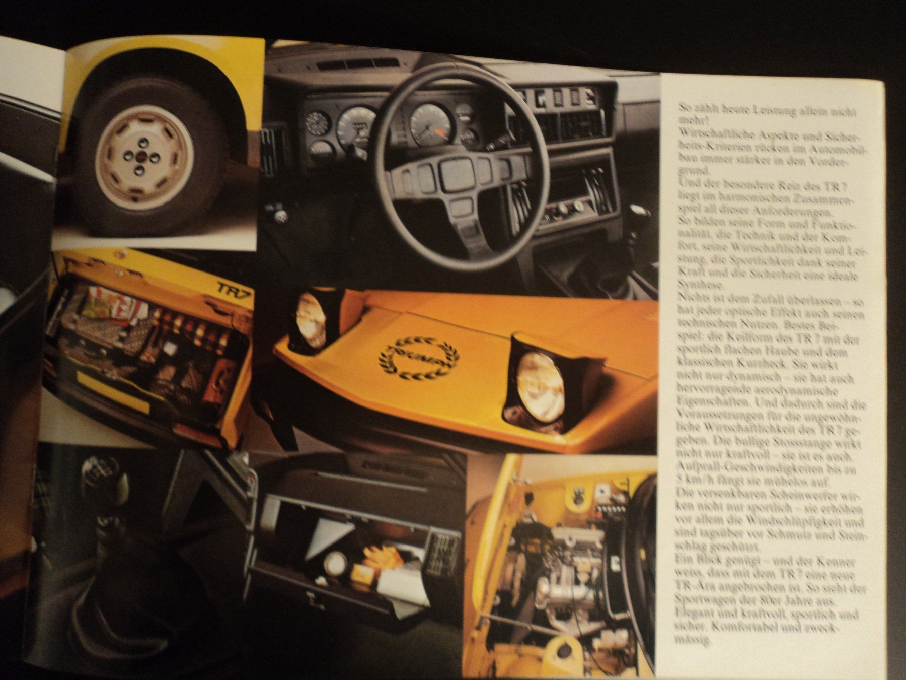 Triumph Documenti: Prospekt Triumph TR7 1979 – Usato da Schwarzenburg venduto da modelCARama 5