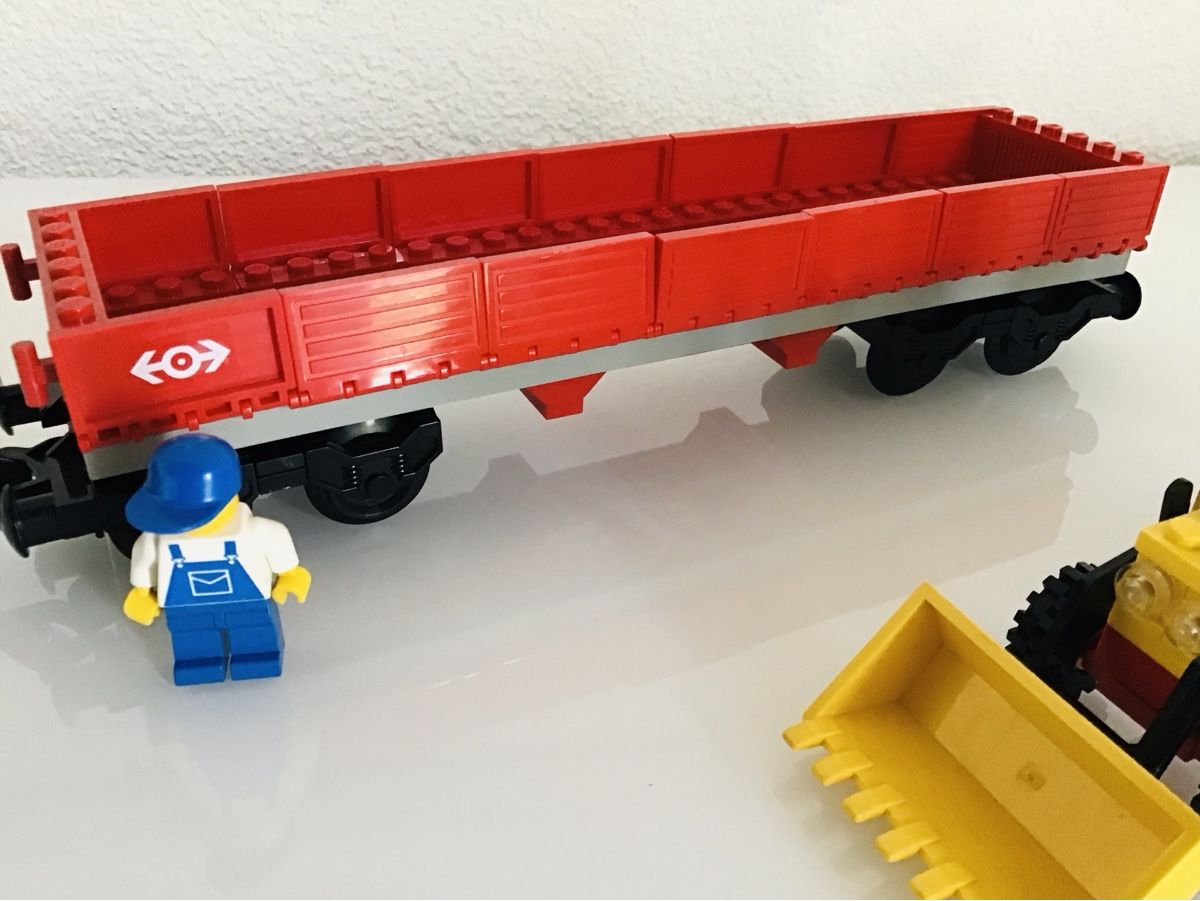 Lego Kit di costruzioni: LEGO 4543 Flachbeetwagen mit Traktor – Usato da Rodersdorf venduto da alfa03 1