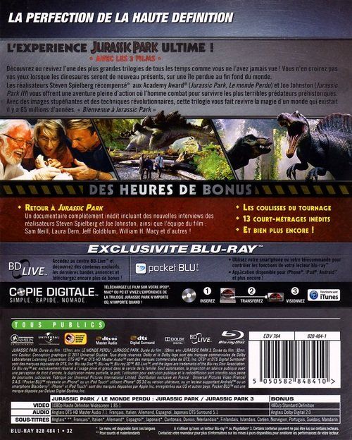 Tutti i DVDs: JURASSIC PARK - TRILOGIE EDITION ULTIMATE – Nuovo (secondo la descrizione) da Bursins venduto da Adabel 1