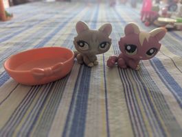 littlest pet shop Katzen mit korb