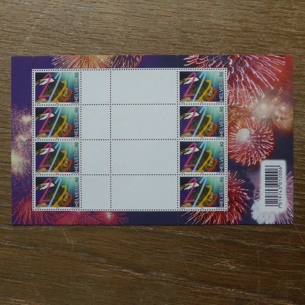 Alle Briefmarken: 1999 / 2000 MILLENIUMSBOGEN Postfrisch ** – Gebraucht aus Arch von seil819