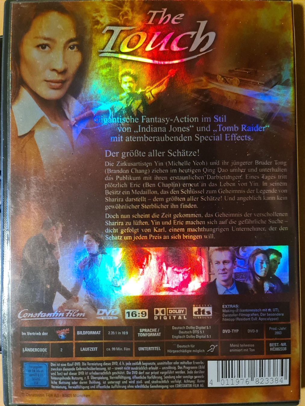 Tutti i DVDs: The touch – Usato da Dintikon venduto da Vexi 1