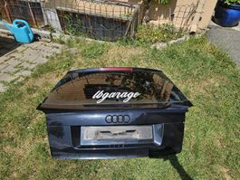 Audi A3 8P Heckklappe Bj. 2007 Schwarz
