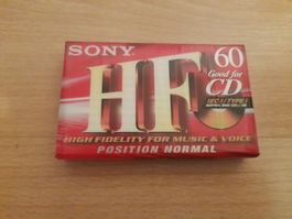 Sony HF 60 Audio Kassette Originalverpackt