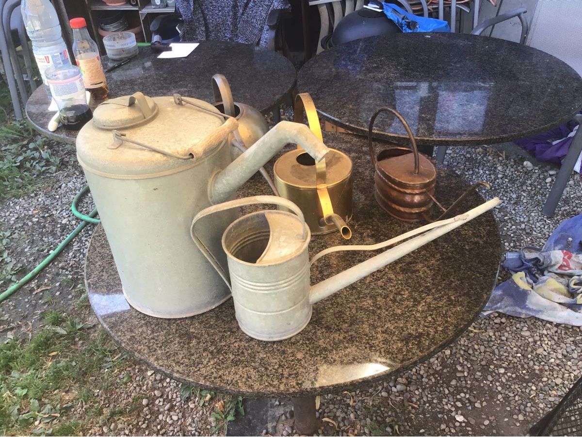 Annaffiatura & Irrigazione: Garten Giesskannen Set Vintage gebraucht – Usato da Bazenheid venduto da jud_wk8k 5