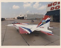 Pressefoto F-15 Agile Eagle USAF auf Kodakpapier