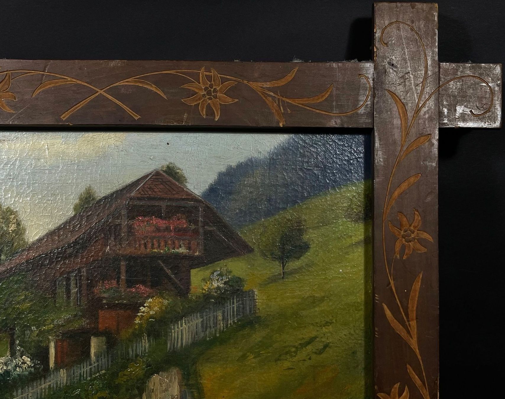 Dipinti: Landschaftgemälde Seiler Jdyll v. Heiligenschwendi – Usato da Müllheim Dorf venduto da Othmar73 2