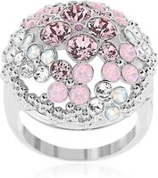 Original SWAROVSKI Fingerring Ring Cherie Rosa Silber 58