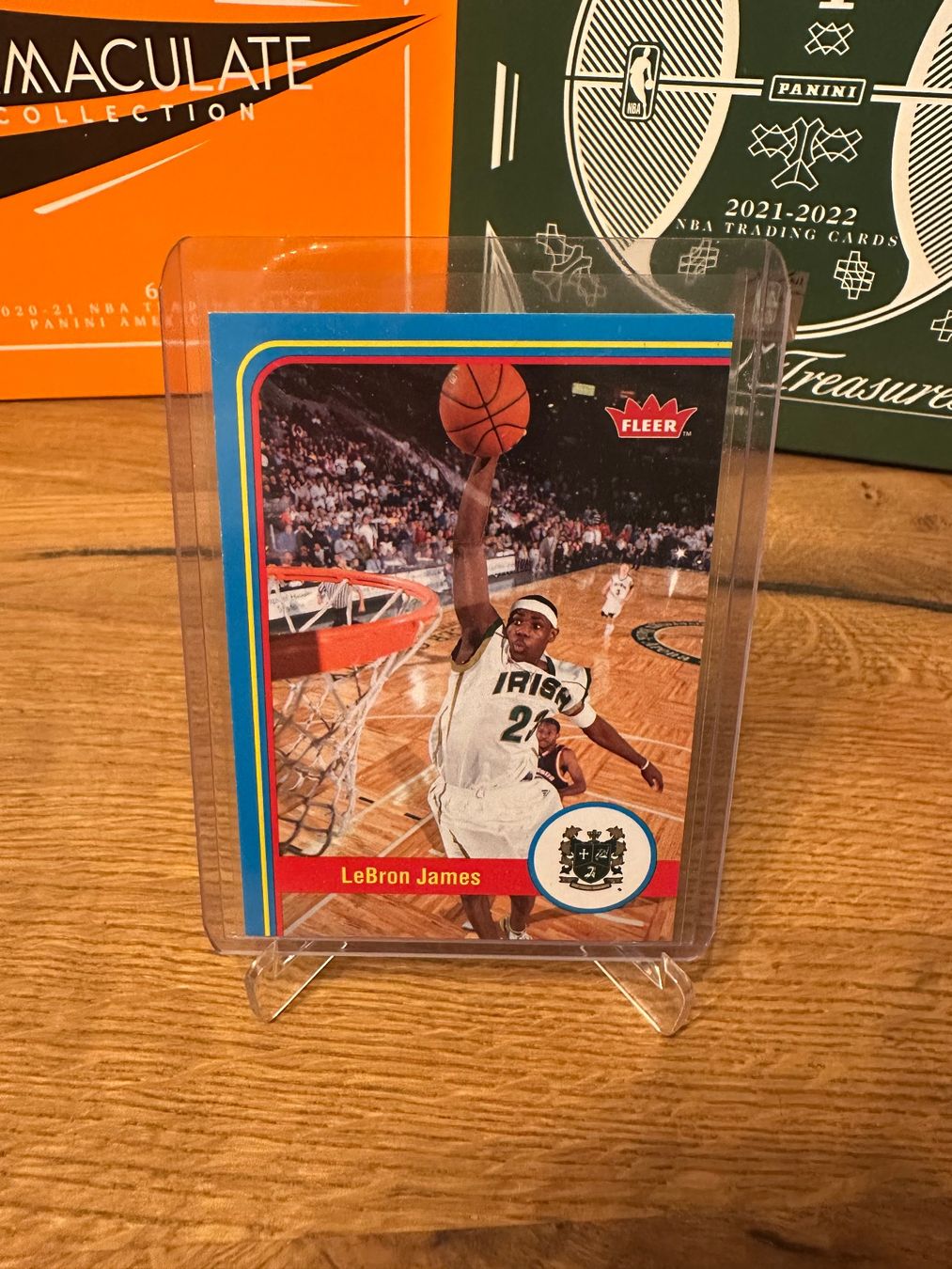 Nba Carte collezionabili: LeBron James Fleer – Usato da Vullierens venduto da Gaara04
