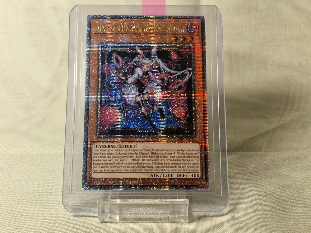 Yugioh Maliss P Weißes Kaninchen Ultra Rare - Deutsch 1. Auflage