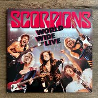 SCORPIONS „World Wide Live“ ORG 1985 1st Press 2LP VINYL