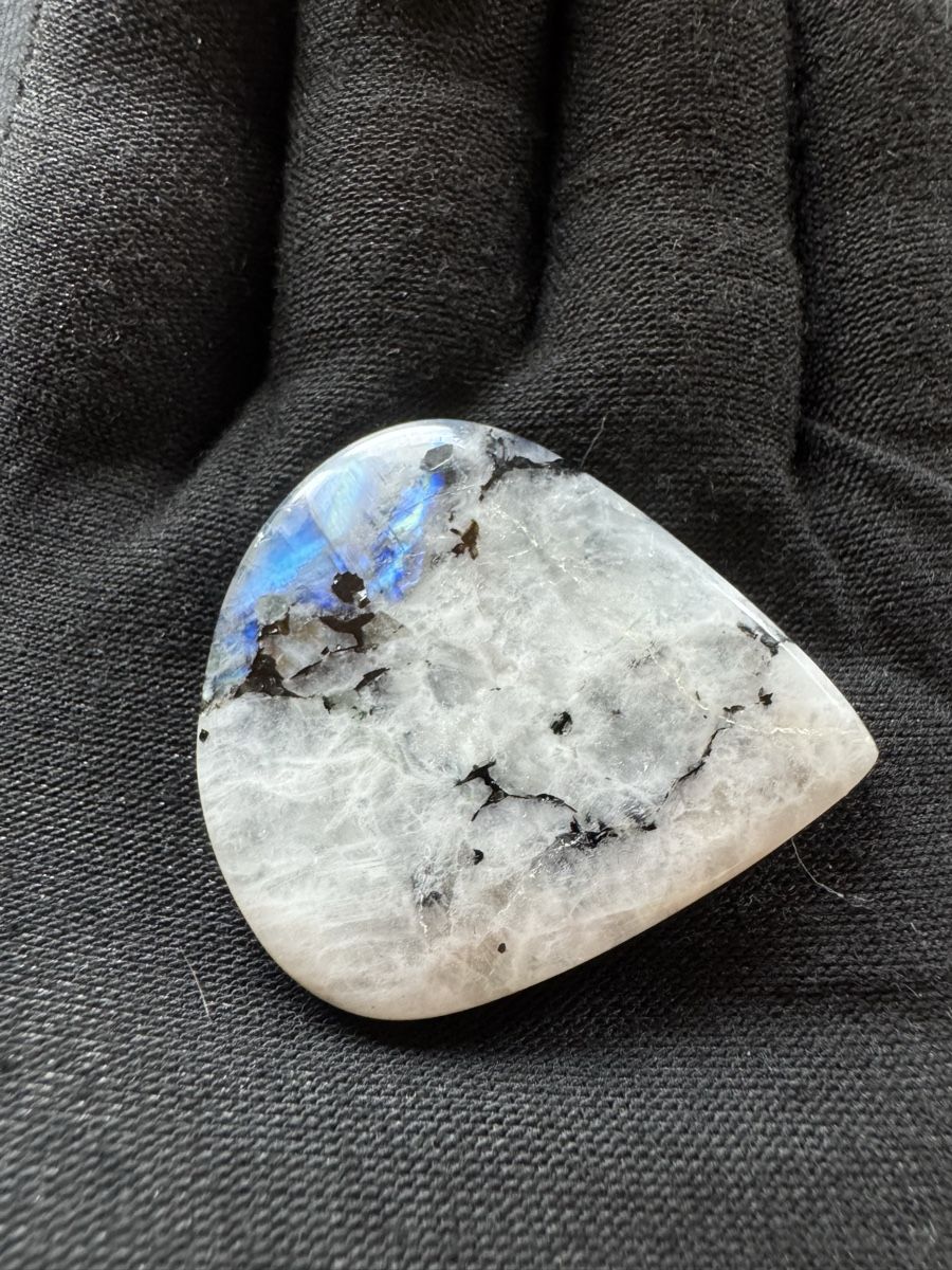Edelsteine: Mondstein mit Turmalin  – Neu und originalverpackt aus Wängi von Horus_Stone 1